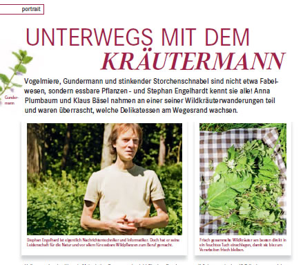 Unterwegs mit dem Kräutermann